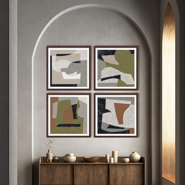CE17 Mid Century Abstracts Wall Image 725X725