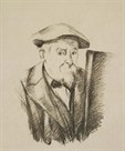 Self-Portrait, 1898 by Paul Cezanne