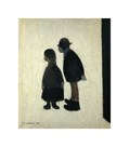Two People, 1962 by L.S. Lowry