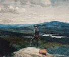 The Ranger, Adirondacks by Winslow Homer