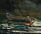 Hound and Hunter (sketch) by Winslow Homer