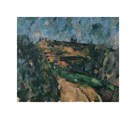 Bend Of The Road At The Top Of The Chemin Des Lauves, 1904-1906 by Paul Cezanne