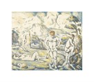 The Large Bathers, c.1898 by Paul Cezanne