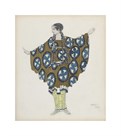 Woman from the Village for the Ballet 'Daphnis and Chloé' by Leon Bakst
