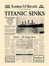 Titanic Sinks by The Vintage Collection