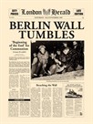 Berlin Wall Tumbles by The Vintage Collection