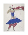 Anna Pavlova in the Ballet 'Oriental Fantasy' by Leon Bakst