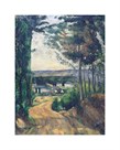 Road Leading to the Lake, c.1880 by Paul Cezanne