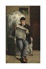 The Artist's Father, Reading L'Événement, 1866 by Paul Cezanne