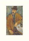 Man with a Wine Glass by Amedeo Modigliani