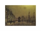 Glasgow Docks, 1892 by John Atkinson Grimshaw