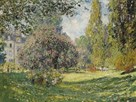Le Parc Monceau by Claude Monet