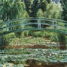 The Japanese Footbridge and the Water Lily Pool, Giverny, 1899 by Claude Monet