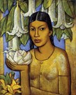 La India de las Floripondias by Alfredo Ramos Martinez