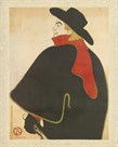 Aristide Bruant dans son cabaret by Henri de Toulouse-Lautrec
