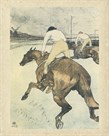 Le jockey by Henri de Toulouse-Lautrec