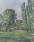 Landscape with Poplars, 1885-1887 by Paul Cezanne