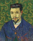 Portrait of Doctor Felix Rey by Vincent Van Gogh