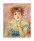 Portrait of the Actress Jeanne Samary by Pierre Auguste Renoir