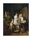 A Painter's Studio, c.1800 by Louis Leopold Boilly
