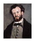 Portrait of Anthony Valabrègue, 1869-1871 by Paul Cezanne