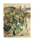 The Village of Gardanne, 1885-1886 by Paul Cezanne