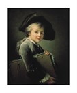 Portrait of The Artist as a Young Man by Francois Hubert Douais
