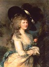 Portrait of Georgiana, Duchess of Devonshire by Thomas Gainsborough