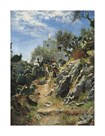 At Noon on a Cactus Plantation in Capri by Peder Mork Monsted
