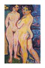 Nudes Standing by a Stove, 1908 by Ernst Ludwig Kirchner