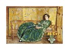April: The Green Gown by Frederick Childe Hassam