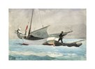 Stowing Sail by Winslow Homer