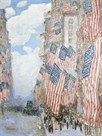 The Fourth of July, 1916 by Frederick Childe Hassam