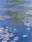 Water Lilies At Giverny - Focus by Claude Monet