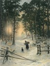 Gathering Winter Fuel by Joseph Farquharson