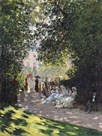 The Parc Monceau, 1878 by Claude Monet