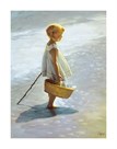 Young Girl on a Beach by I Davidi