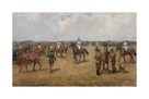 The Welsh Guards Polo Team versus the Life Guards by Lionel Edwards