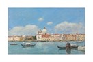 Venise, la Salute, la Douane et le Debut du Grand Canal by Eugene Boudin