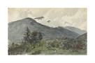 White Mountains from Fernald's Hill, 1860 by Charles de Wolf Brownell