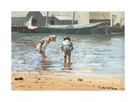 Boys Wading by Winslow Homer