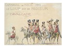 Carnaval De Nice (Le Loup), 1961 by H Sauvigo