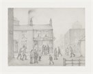 The Post Office, 1926 by L.S. Lowry
