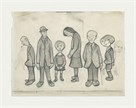 Family Group, 1956 by L.S. Lowry