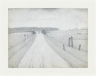 Country Road, 1925 by L.S. Lowry