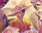 Girl with a Parasol, 1986 by Boscoe Holder
