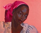 Lady in a Pink Headtie, 1995 by Boscoe Holder