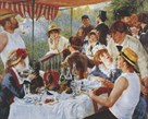 Luncheon Of The Boating Party by Pierre Auguste Renoir