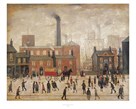 Coming Home From The Mill by L.S. Lowry