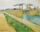 The Langlois Bridge by Vincent Van Gogh